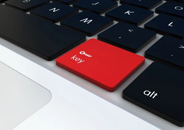 Key button — Stock Photo, Image