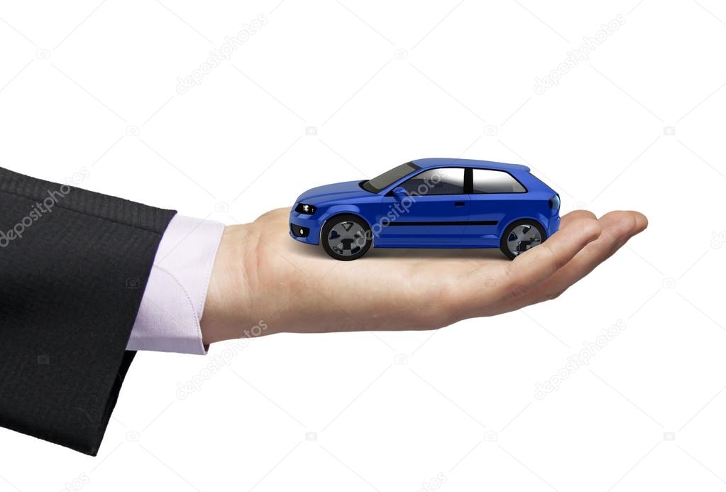 car businessman