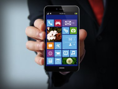 arabirim işadamı smartphone