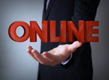 işadamı üzerinden Online