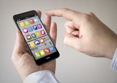 İşletim sistemi dokunmatik ekran smartphone