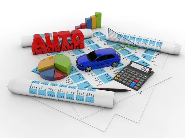 Auto insurance — Stock Photo, Image