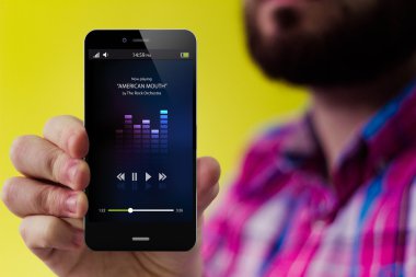 Hippi müzik smartphone