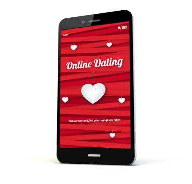 dating online üstünde belgili tanımlık perde ile telefon