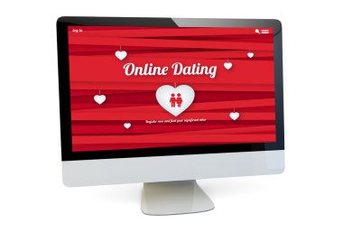 online dating Web sitesi ile bilgisayar