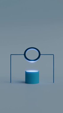 Tatmin Edici Döngü 3 boyutlu animasyon