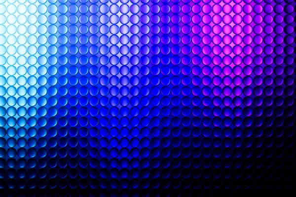 Yansımalı 3D cam dairelerin gradyan deseni