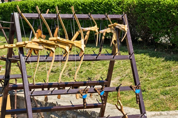 Soporte de armas medievales — Foto de Stock