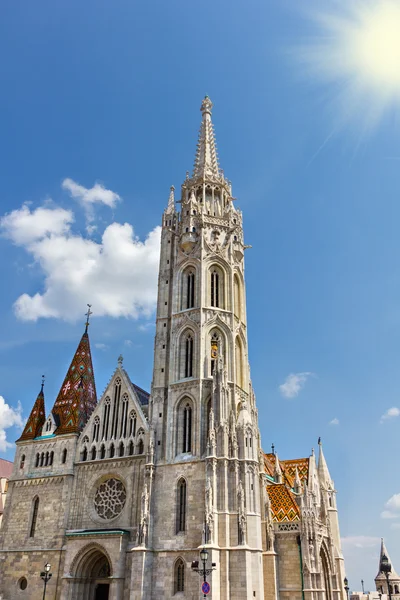 Budapeşte'de Aziz matthias Kilisesi — Stok fotoğraf