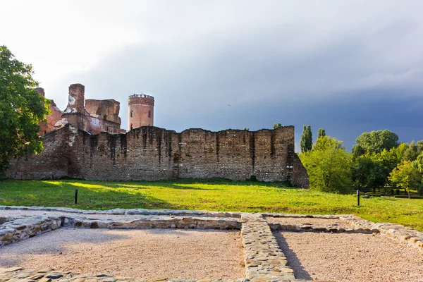 Targoviste old town walls — Stock Photo, Image