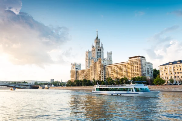 Moscow river trip — Stock Photo, Image