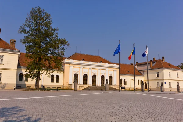 Unie Hall v Alba Iulia Rumunsko — Stock fotografie