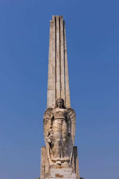 Anjo no obelisco — Fotografia de Stock
