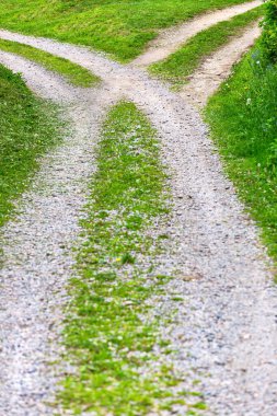 Kırsal yol ayrımı