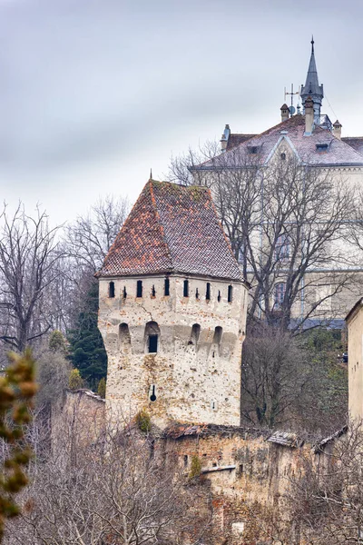 Sighisoara μεσαιωνική ακρόπολη — Φωτογραφία Αρχείου