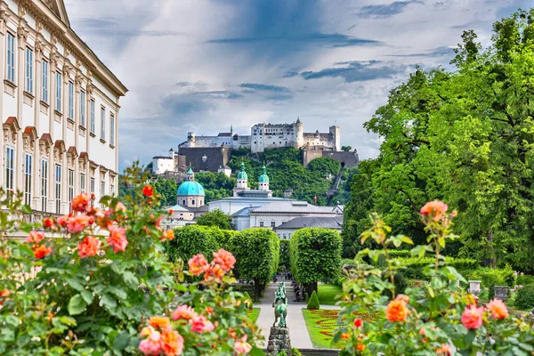 Salzburg in Oostenrijk Stockfoto