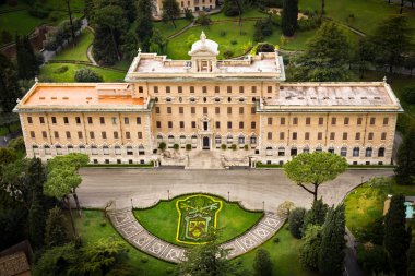 Roma İtalya üzerinden yüksek bakış açıları