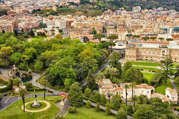 High point view over city of Rome Italy — Stock Photo, Image