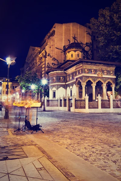 Chiesa di Stavropoleos a Bucarest — Foto Stock