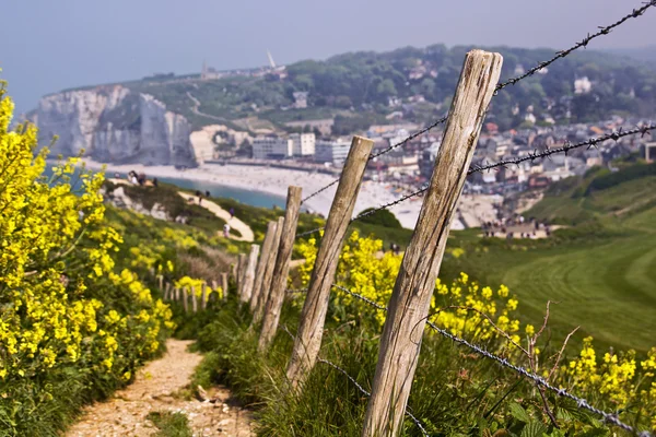 Etretat Νορμανδίας Γαλλία — Φωτογραφία Αρχείου