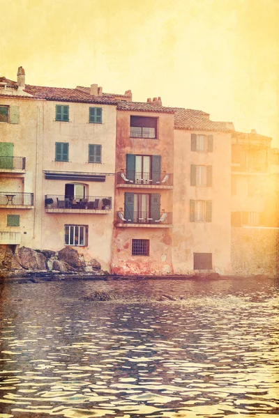 Saint Tropez old buildings — Stock Photo, Image