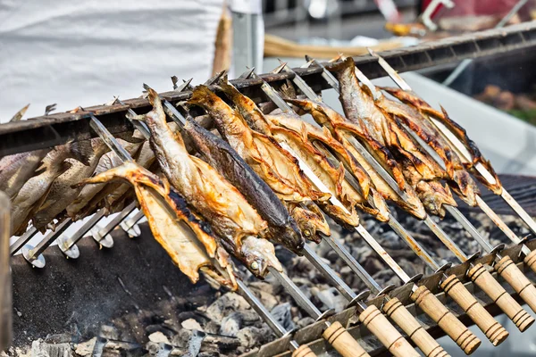 Grilled trouts — Stock Photo, Image