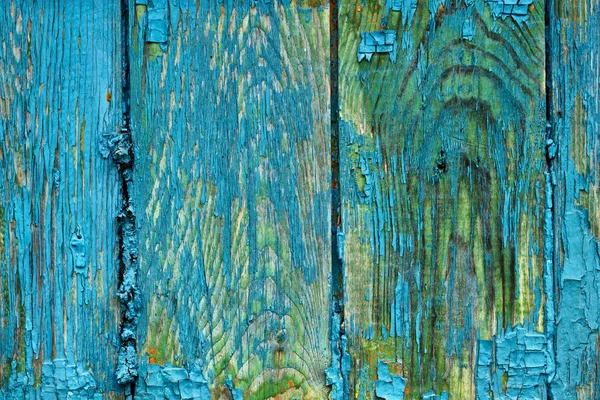 Painted wood deterioration — Stock Photo, Image