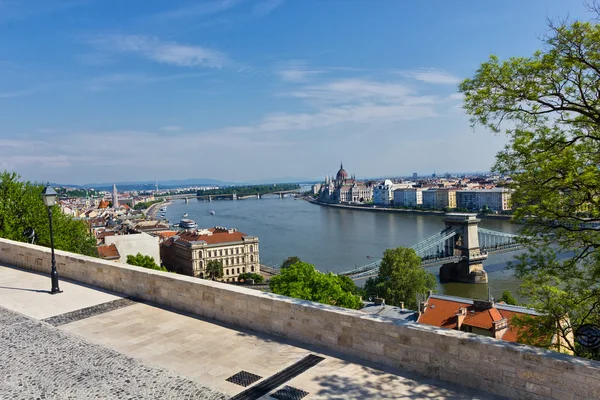 Budapest Vue Aérienne — Photo