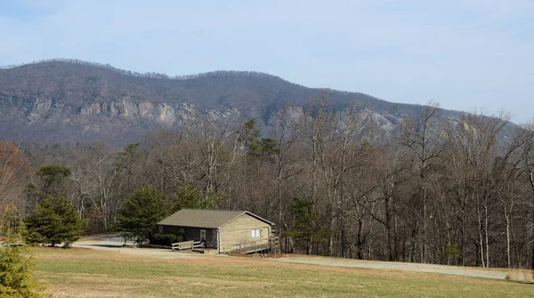 Chimney Rock State Park的意见 — 图库照片