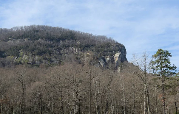 Pohled Státního Parku Komín Rock — Stock fotografie