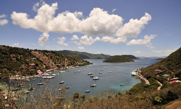 Uitzicht vanaf tortola — Stockfoto