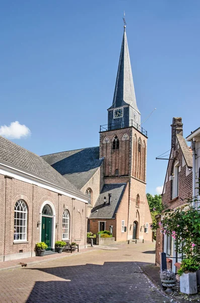 Geervliet Netherlands June 2021 View Protestant Church Sunny Day Summer — Foto Stock