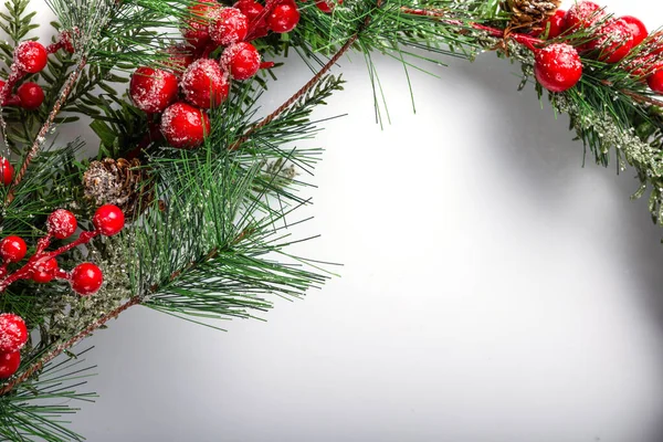 Schöne Bunte Weihnachtshintergrund Mit Dekorativen Elementen Nützlich Für Grußkarten Platz lizenzfreie Stockbilder
