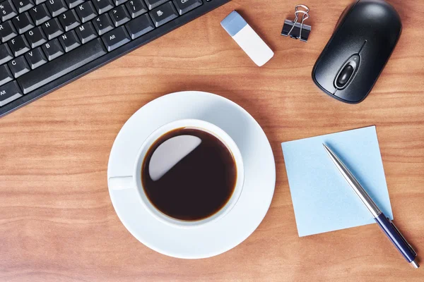 Office desk table — Stock Photo, Image