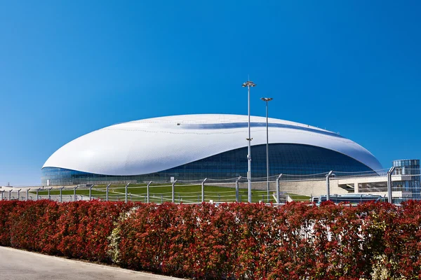 Bolshoy Ice Dome is an indoor sports arena located in Sochi Stock Photo