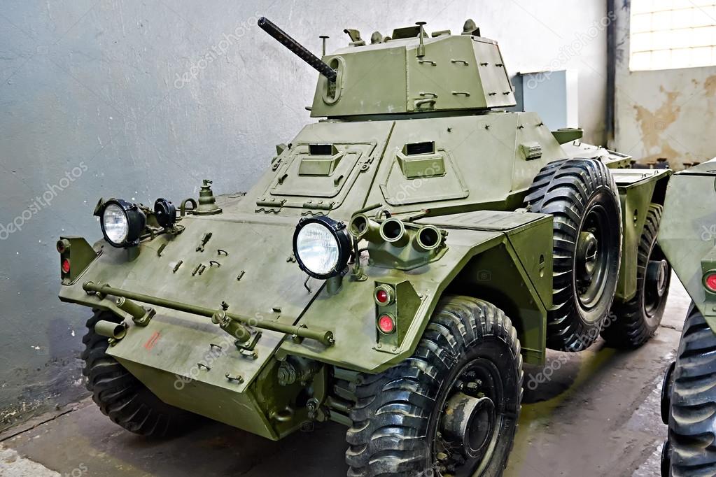 Wheeled armoured fighting vehicle Ferret MkII — Stock Photo © ryzhov