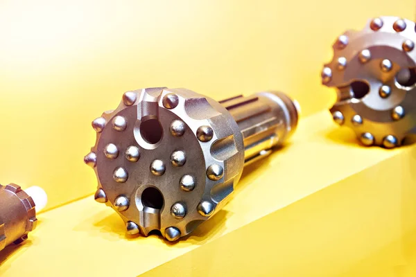 Hole Drill Bits Exhibition — Stock Photo, Image