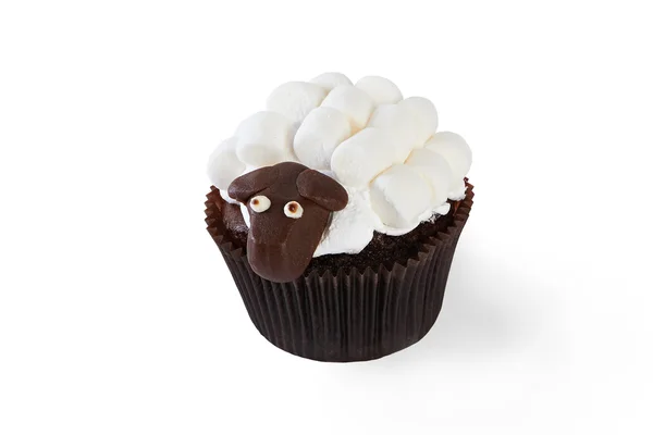 Cupcake con marshmallow — Foto Stock