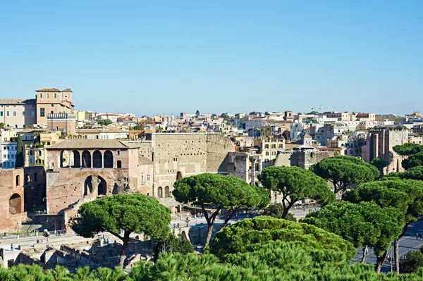 Landscape with views of city Rome — Stock Photo, Image