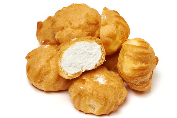 Profiteroles isolated — Stock Photo, Image