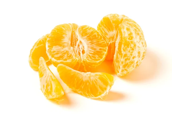 Mandarine isoliert — Stockfoto