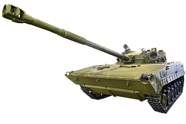 Ervaren lichte amfibische tank monster 685 geïsoleerd — Stockfoto