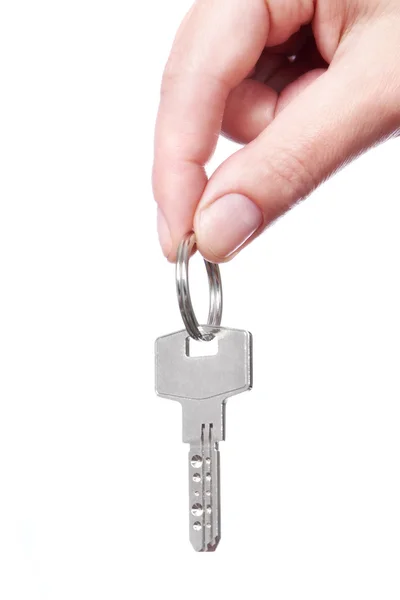 Hand holding key — Stock Photo, Image