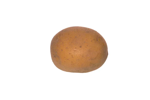 Beyaz Arka Planda Soyutlanmış Çiğ Patates — Stok fotoğraf
