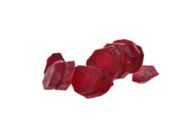 olgun pancar beyaz arkaplanda izole