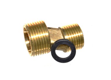 beyaz arkaplanda izole edilmiş borular