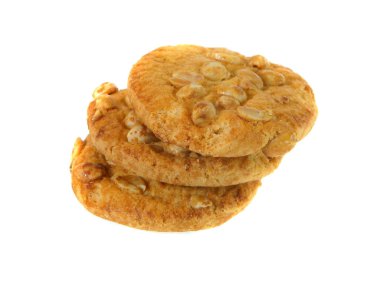                                beyaz arkaplanda izole edilmiş un pişmiş ürünler