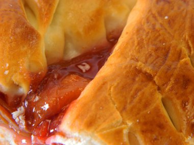                                pasta beyaz arkaplanda izole edildi