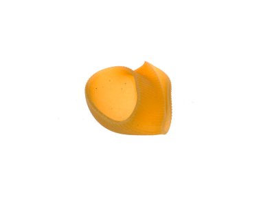 makarna beyaz arkaplanda izole