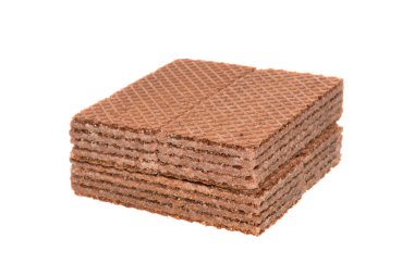 Beyaz arkaplanda izole edilmiş çerezler